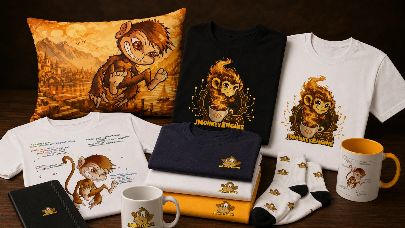 jMonkeyEngine merch store products